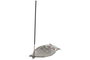 DKD Home Decor Soporte para Incienso de Aluminio con Diseño de Búho, Plateado
