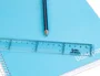 Liderpapel Regla de plástico transparente 20 cm