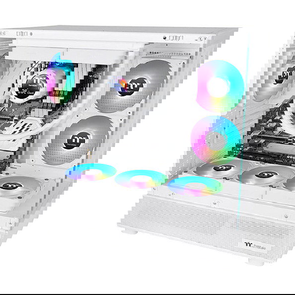 Thermaltake CT120 EX Reverse ARGB Sync 120mm Ventilador PC Blanco Pack de 3 Ventiladores Thermaltake CT120 EX Reverse ARGB Sync 120mm Ventilador PC Blanco Pack de 3 Ventiladores