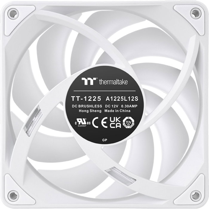 Thermaltake CT120 EX Reverse ARGB Sync Blanco Pack de 3