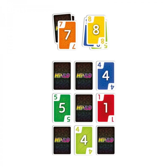 Devir Juego HILO - Juego de Mesa de Cartas para 2 a 6 Jugadores (a partir de 8 años) | Partidas 20 Min | Incluye: Castellano, Catalán, Portugués, Italiano