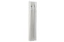 DKD Home Decor Vela Led Navidad Moderna Blanca PVC Set de 2 (6 Unidades) 2 x 23.5 x 2 cm