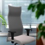 PIQUERAS Y CRESPO Sillón Albacete Rosa y Blanco con Mecanismo Sincro