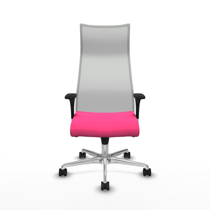 PIQUERAS Y CRESPO Sillón Albacete Rosa y Blanco con Mecanismo Sincro PIQUERAS Y CRESPO Sillón Albacete Rosa y Blanco con Mecanismo Sincro
