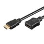 Digitus Cable de extensión HDMI con Ethernet 4K 3m Negro