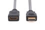 Digitus Cable de extensión HDMI con Ethernet 4K 3m Negro