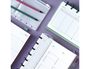 Carchivo Ingeniox Planificador Semanal My Week Malva 105x210 mm - 52 Semanas Sin Fecha y To-Do List, Papel Premium FSC