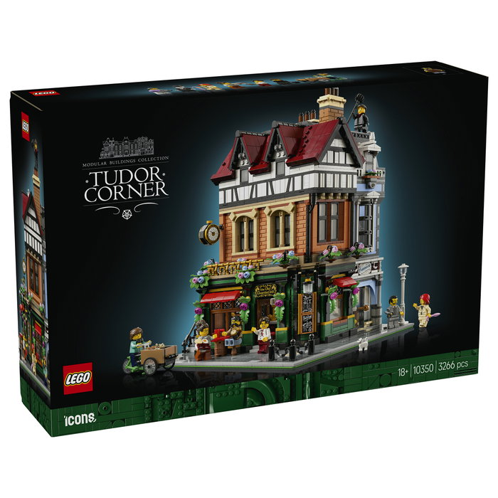 LEGO Icons 10350 Esquina Tudor Juego de Construcción 3266 Piezas para Mayores de 18 Años LEGO Icons 10350 Esquina Tudor Juego de Construcción 3266 Piezas para Mayores de 18 Años