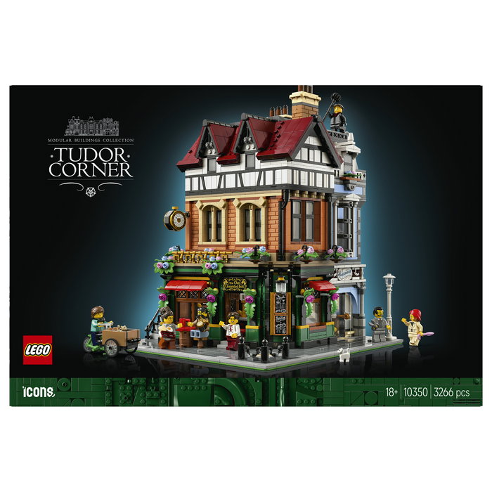 LEGO Icons 10350 Esquina Tudor Juego de Construcción 3266 Piezas para Mayores de 18 Años LEGO Icons 10350 Esquina Tudor Juego de Construcción 3266 Piezas para Mayores de 18 Años