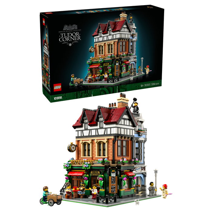 LEGO Icons 10350 Esquina Tudor Juego de Construcción 3266 Piezas para Mayores de 18 Años LEGO Icons 10350 Esquina Tudor Juego de Construcción 3266 Piezas para Mayores de 18 Años
