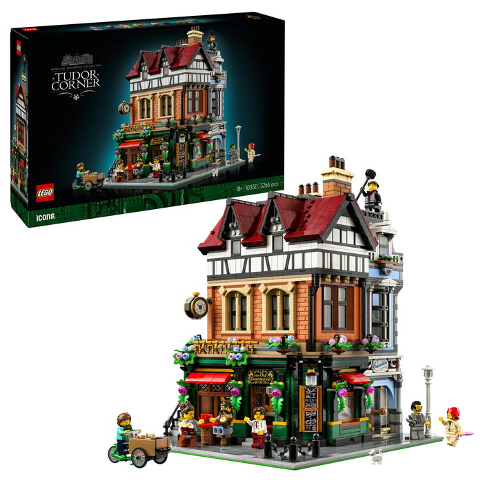 LEGO Icons 10350 Esquina Tudor Juego de Construcción 3266 Piezas para Mayores de 18 Años LEGO Icons 10350 Esquina Tudor Juego de Construcción 3266 Piezas para Mayores de 18 Años