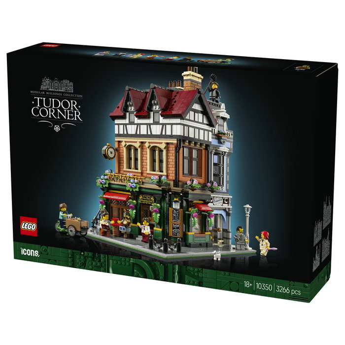 LEGO Icons 10350 Esquina Tudor Juego de Construcción 3266 Piezas para Mayores de 18 Años LEGO Icons 10350 Esquina Tudor Juego de Construcción 3266 Piezas para Mayores de 18 Años