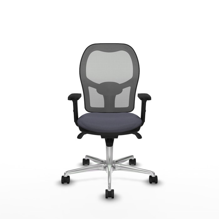 PIQUERAS Y CRESPO Silla de oficina Jorquera con mecanismo Sincro, Gris PIQUERAS Y CRESPO Silla de oficina Jorquera con mecanismo Sincro, Gris