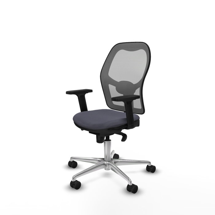 PIQUERAS Y CRESPO Silla de oficina Jorquera con mecanismo Sincro, Gris PIQUERAS Y CRESPO Silla de oficina Jorquera con mecanismo Sincro, Gris