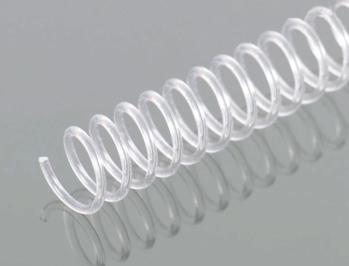 Q-connect Espiral 32 5:1 20mm 2mm Transparente para Encuadernación Caja de 100 Unidades