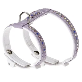 Ferplast Arnés Lux Lila Talla L, 32-36 cm pecho y 45-52 cm cuello