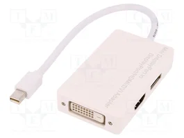 DIGITUS Adaptador DisplayPort 1.1 Blanco