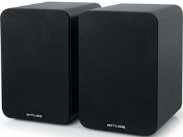 MUSE Altavoz BT, Pareja de Altavoces 150W con Mando a Distancia, Conexiones RCA, USB, Jack y Bluetooth - Altavoz Muse