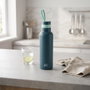 Quid Botella de Acero Inoxidable ELVA QD 800ml Verde