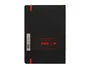 Antartik Cuaderno A5 Tapa Blanda Hojas Puntos Negro y Rojo 80 Hojas 80gr FSC