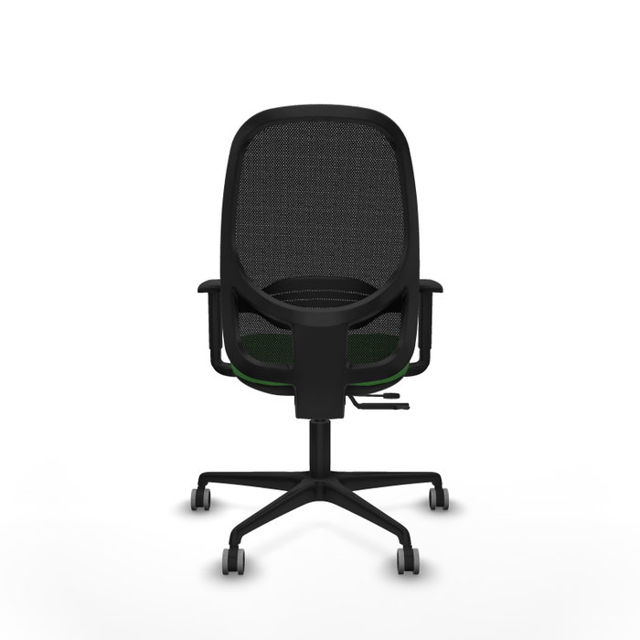 PIQUERAS Y CRESPO Silla de oficina Cilanco Verde con mecanismo Sincro/Traslack