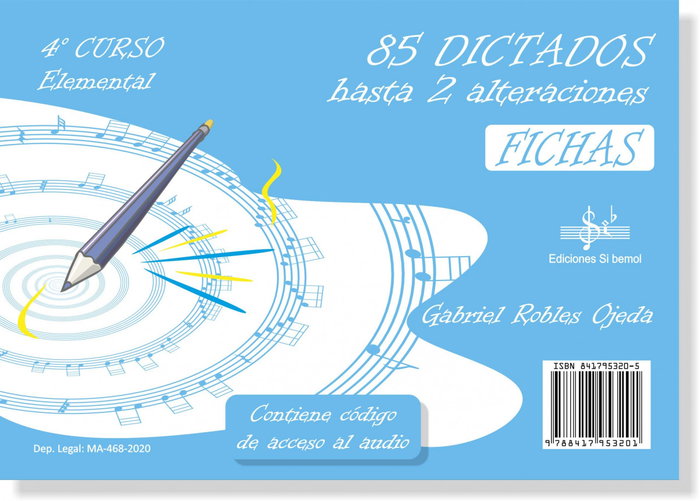 SI-BEMOL 85 DICTADOS HASTA DOS ALTERACIONES