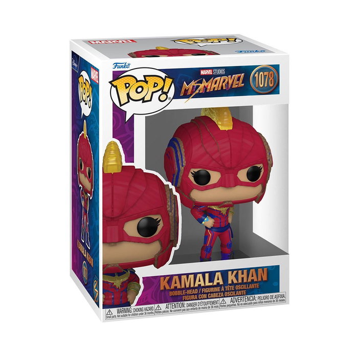 Funko Pop Marvel Ms. Marvel Kamala Khan Figura de Vinilo 9cm