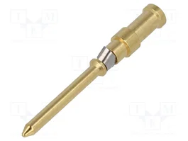 Harting Pin de Crimpado HART 0,5 mm² 09150006123 Dorado