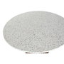 DKD Home Decor Mesa de Comedor de Acacia y Terrazo 130x130x76 cm