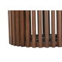 DKD Home Decor Mesa de Comedor de Acacia y Terrazo 130x130x76 cm