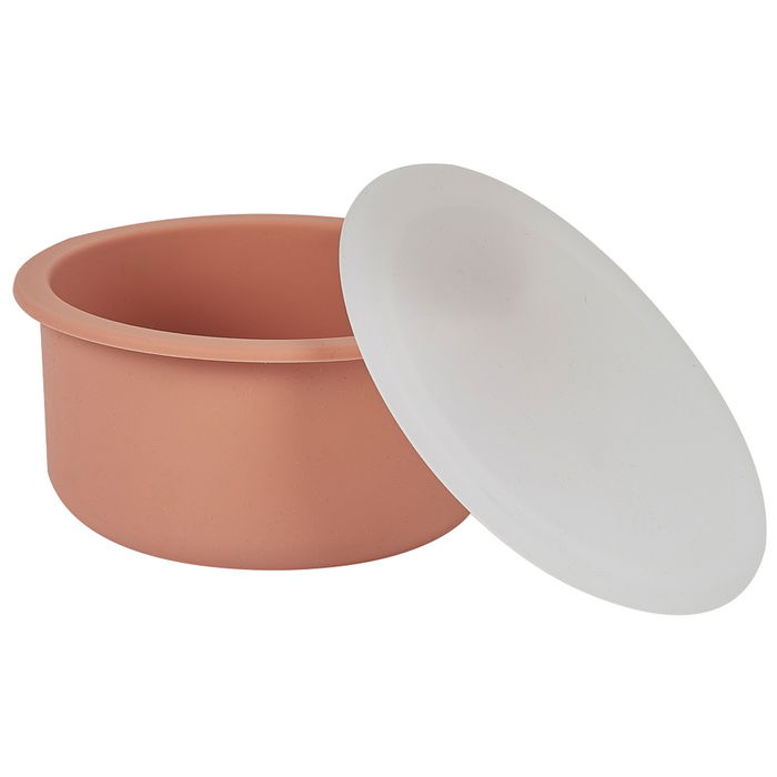 Tom et Zoe Bol de Silicona con Tapa, Diámetro 12.5 cm