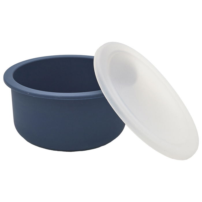 Tom et Zoe Bol de Silicona con Tapa, Diámetro 12.5 cm