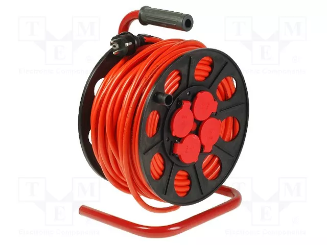 JONEX Prolongador de alimentación H05VV-F 3G1,5mm2 50m naranja JONEX Prolongador de alimentación H05VV-F 3G1,5mm2 50m naranja