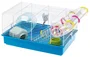 Ferplast Jaula Paula Tube Line Azul, 46 x 29,5 x 24,5 cm