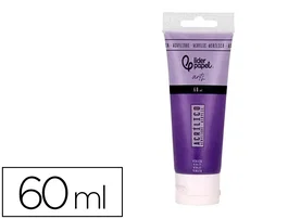 Liderpapel Pintura acrílica tubo de plástico 60 ml Violeta