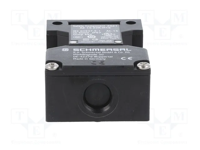 SCHMERSAL AZ 15 Interruptor de seguridad a llave NC IP67 SCHMERSAL AZ 15 Interruptor de seguridad a llave NC IP67