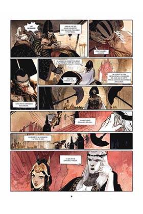 Elric. El Trono de Rubi.