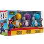 JAKKS PACIFIC Blister 3 Figuras Yoshi Super Mario Bros 10cm