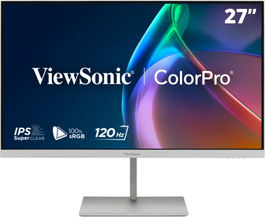 Viewsonic VP2766-2K-W Monitor 27 Pulgadas Quad HD IPS 120Hz Blanco, Plata