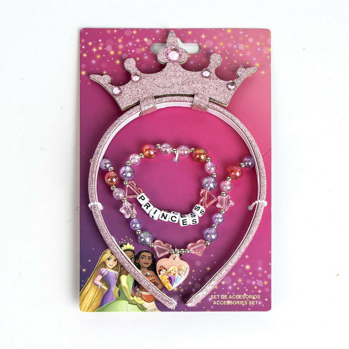 Cerdá Bisutería Pack 3 Piezas Princess Rosa