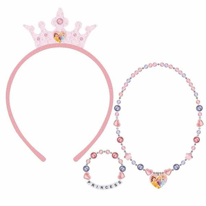 Cerdá Bisutería Pack 3 Piezas Princess Rosa