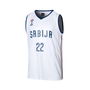 Camiseta de baloncesto Peak Srbija 22 Blanco 9-10 Años