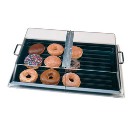 CAMBRO RD1220CWH-135 - Cubierta rectangular con bisagra - 50,8 x 30,5 x 16,8 cm - Transparente