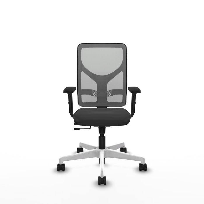 PIQUERAS Y CRESPO Silla de oficina Motilla con mecanismo Sincro/Traslack Gris