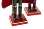 DKD Home Decor Figura de Madera Cascanueces Multicolor Pack de 2