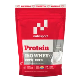 NUTRISPORT Iso Whey Cero.Cero Neutro Doypack 450 G