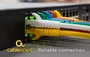 Gembird Cable de red UTP Cat5e 0,5 m Negro PP12-0.5M/BK