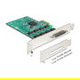 Delock Karte PCI Express con 8x Puertos Seriell R