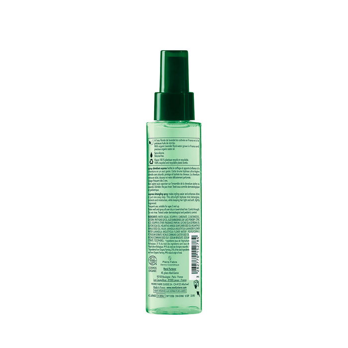 Rene Furterer NATURIA Spray Desenredante Extra Suave, Certificado BIO, Vegan, Sin Siliconas, 200 ml