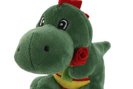 DKD Home Decor Peluche Dragon Sant Jordi Verde 14.5 x 12 x 9 cm
